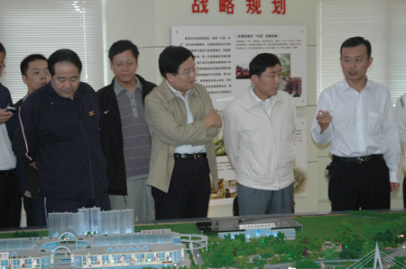 2025012415500607607 山西省交通运输治理局调查团辅导莅临集团参观调查